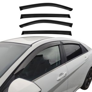 Volkswagen Jetta Wind Deflector - Omac - Acrylic 4 Pcs - Black - 2020